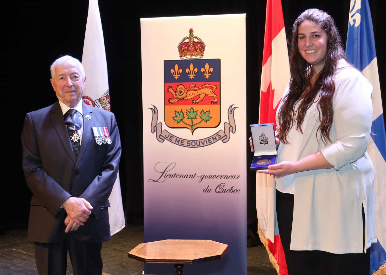 Médailles et Citation du lieutenantgouverneur du Québec ITAQ